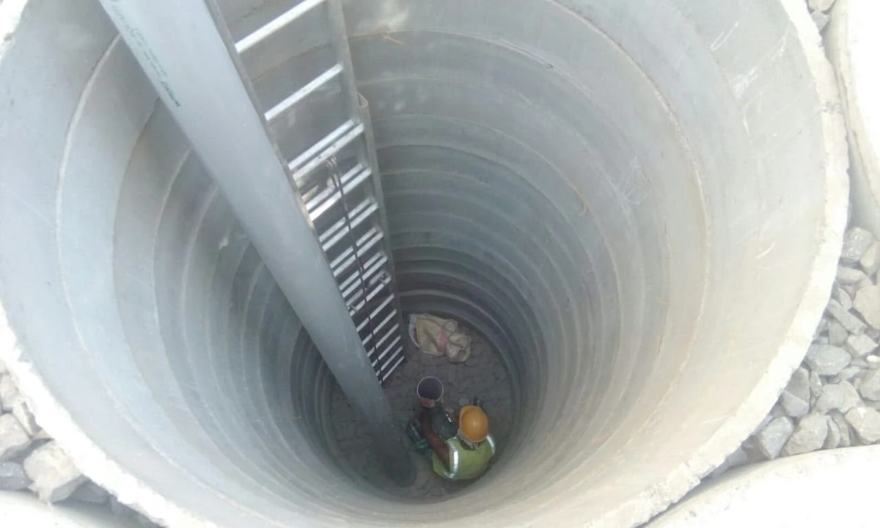 Sshashvat rainwater harvesting installation, project view 7